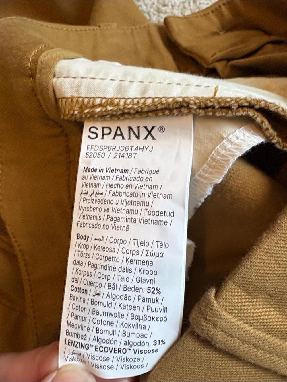 NWT Spanx Stretch Twill Cropped Wide Leg Pants - Picture 11 of 12